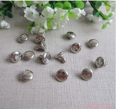 

500sets Fashion 7mm DIY Spike Square Stud Rivet Punk Bag Belt Craft Silver