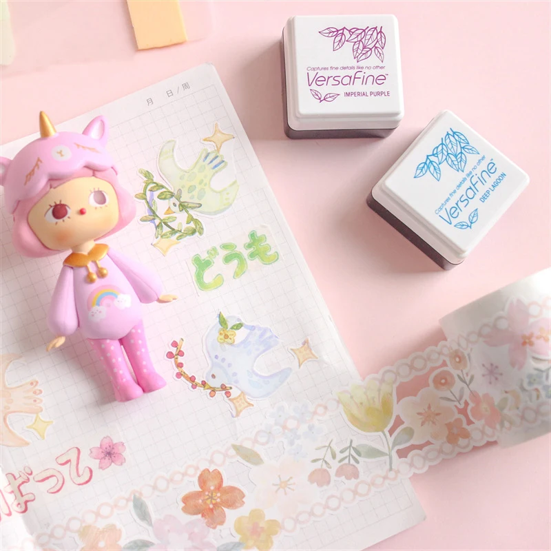 Mohamm Flower Blossom серия Kawaii цвет Васи маскирующая лента выпуск бумажных наклеек Скрапбукинг Канцелярские Декоративные ленты