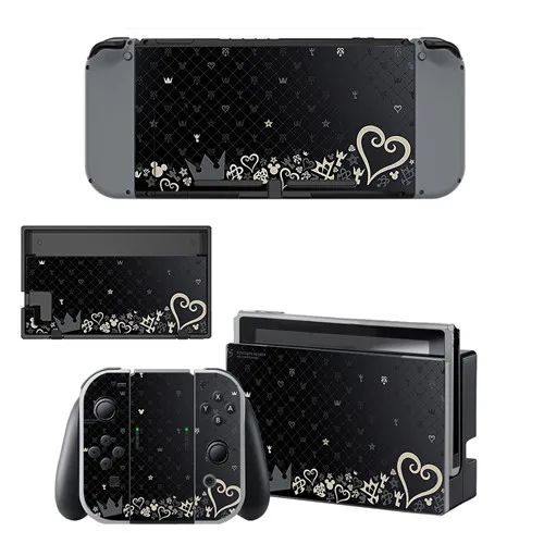 YSNS1667 Kingdom Hearts 3 nintendo switch, накладка на кожный переключатель для nintendo Switch NS, контроллер Joy-con - Цвет: YSNS1667