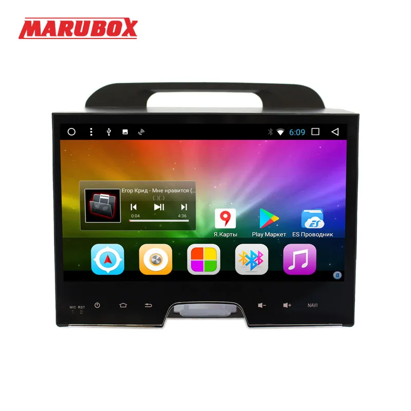 Мультимедийный плеер MARUBOX 10A200DT8 2DIN Android 8 1 для KIA Sportage 2010 2015 10 дюймов IPS восемь ядер 2
