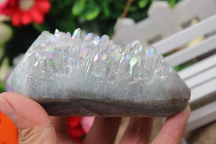 294 грамма натурального кварца кристалл белый дым трубка накопление точка Ангел