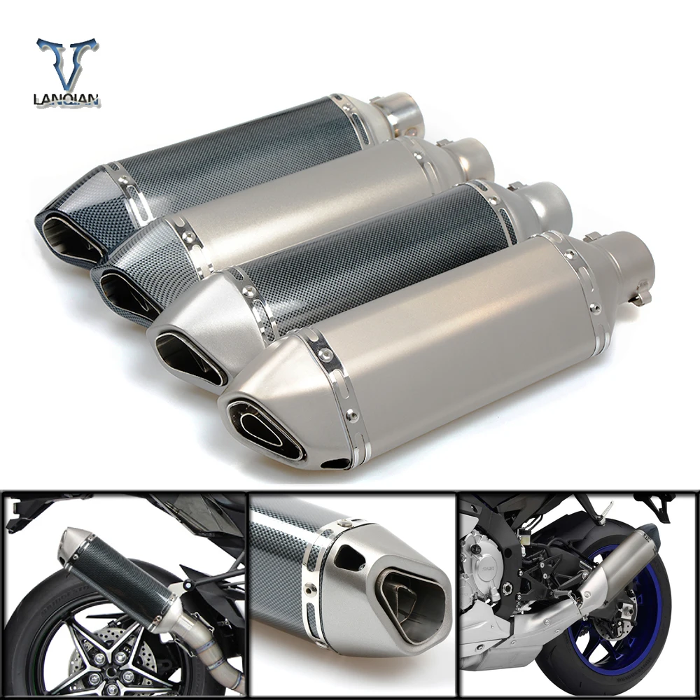 Впускной выхлопной глушитель для мотоцикла 51 мм с разъемом 36 SUZUKI SV 650 sv650 sv650s aprilia