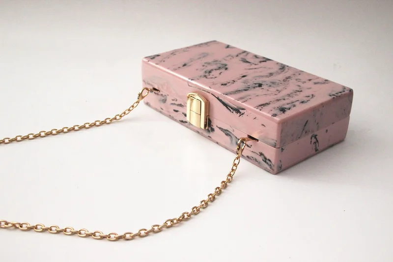 Женская мода Новый китайский стиль контрастного цвета чернил ужин клатчи плеча