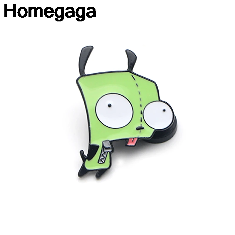 Homegaga Мультяшные цинковые булавки для рюкзака медаль на одежду сумок рубашек шляп