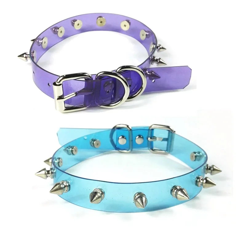 Оптовая продажа ручная работа панк готика синий фиолетовый розовый винил