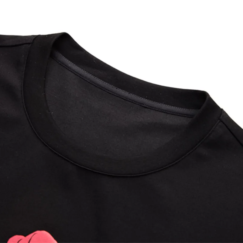 2018 Новые поступления круглым воротом одежда с длинным рукавом чистый черный Цвет