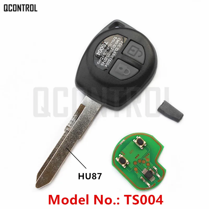 QCONTROL Автомобильный Дистанционный ключ подходит для SUZUKI SWIFT SX4 ALTO VITARA IGNIS JIMNY Splash