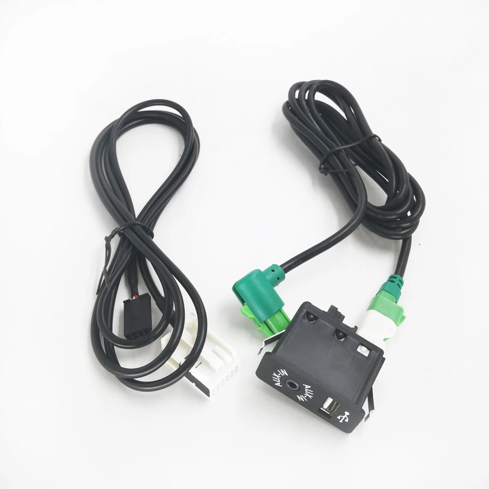 Aux in USB переключатель Biurlink аудио USB/AUX провод для BMW E60 E61 E63 E64 E66 E81 E82 E70 E90 12Pin