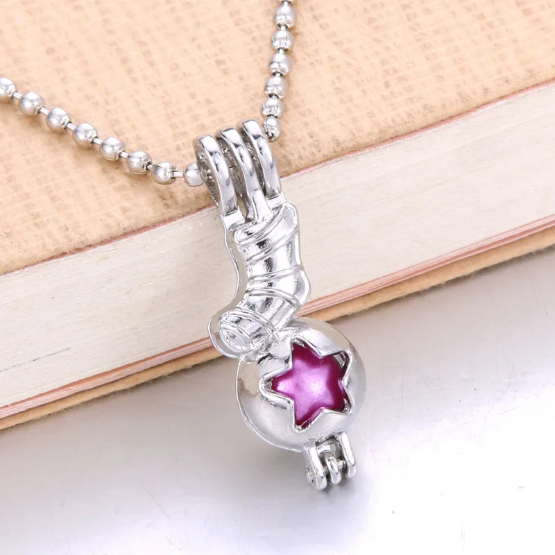 6 шт. Рождественская Цветочная корзина жемчужная клетка бусина для изготовления