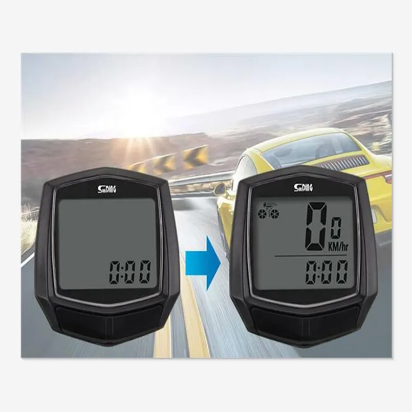 TWTOPSE Waterproof Bike Computer Backlight Cycling MTB Mountain Stopwatch Speedometer Durable Odometer Accessories | Спорт и