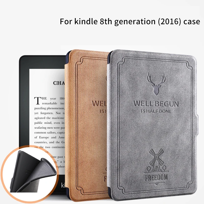 Чехол для amazon Kindle 8 поколения 6 дюймов электронная книга с рисунком оленя