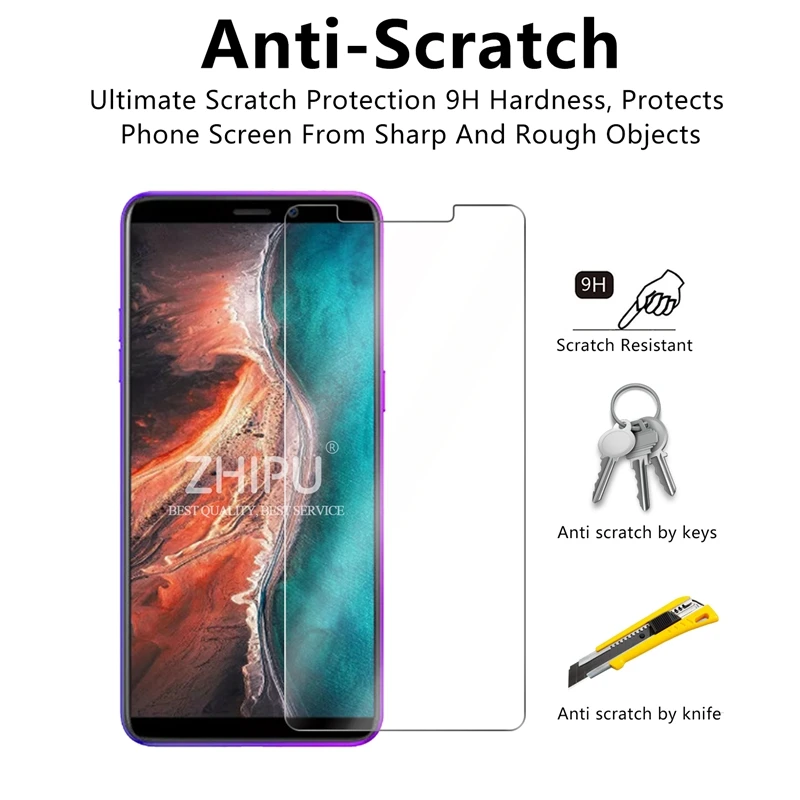 10 шт. закаленное стекло для ULEFONE P6000 PLUS протектор экрана 2.5D 9H защитная