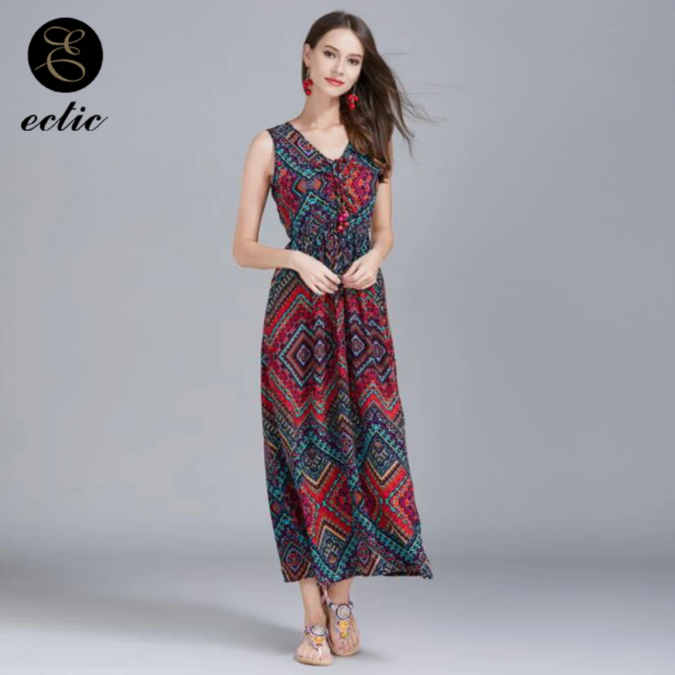 Гофрированная Макси Kleider Damen Vetement Robe Femme Ete 2018 Sukienka Boho Rave Kawaii платье женское с v