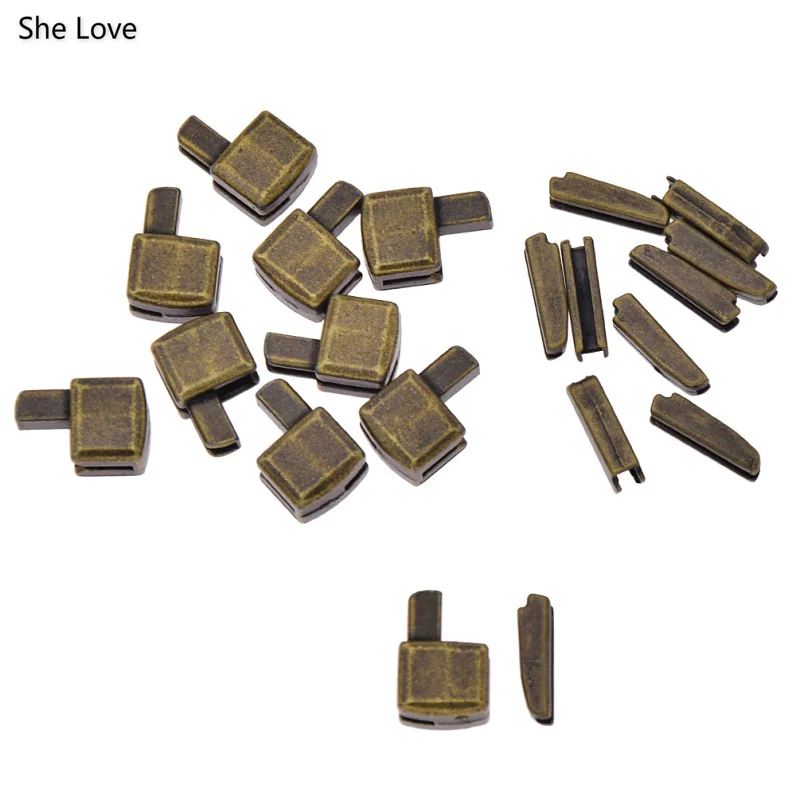 She Love 10 наборов 8# металлический фиксатор для ремонта молнии DIY Швейные аксессуары для одежды