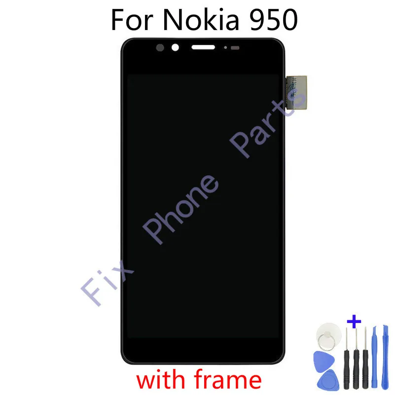 For Nokia Lumia 950 LCD Display With Touch Screen Digitizer Assembly Frame Microsoft Lcd Fast Delivery + Tools|display 5|lumia lcdlumia display |