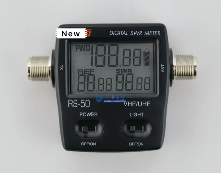 RS-50 цифровой КСВ/Ватт метр 125-525 МГц UHF/VHF M Тип разъем для TYT Kenwood Baofeng светодиодный экран Радио счетчик мощности