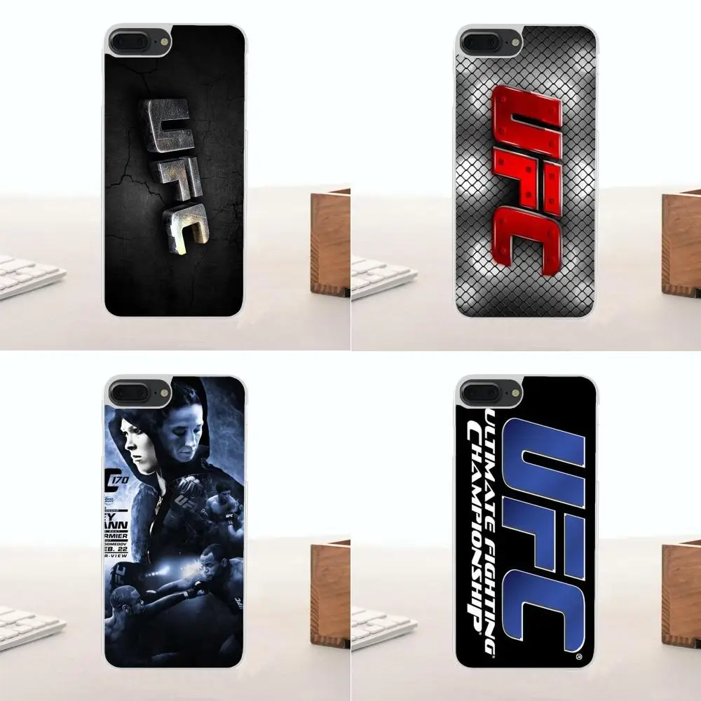 Bixedx мягкие мобильного телефона прозрачный Ufc для huawei Honor 4C 5A 5C 5X6 6A 6X7 7A 7C 7X8 8C 8S 9 10 10i 20 20i Lite рro