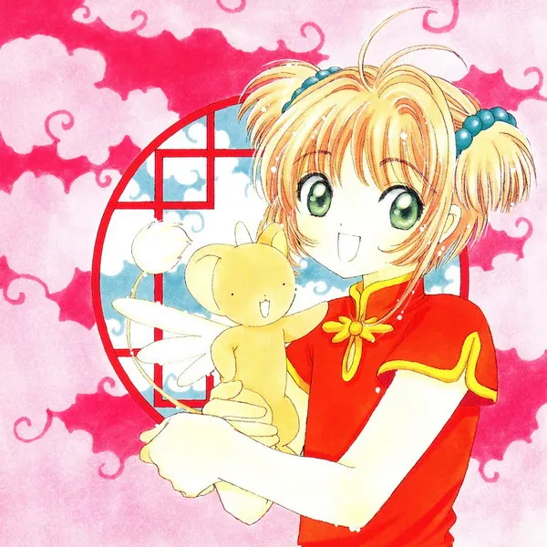 Квадратное полотенце размер 23 х23 см Сакура аниме #40154 | Дом и сад