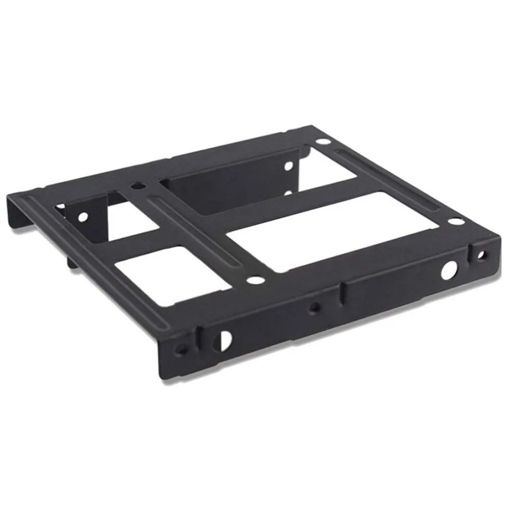 Hard Disk Case Adapter Mounting 2.5" To 3.5" SSD HDD Metal Hard Drive Holder For PC Laptop Protect Hard Disk Bracket