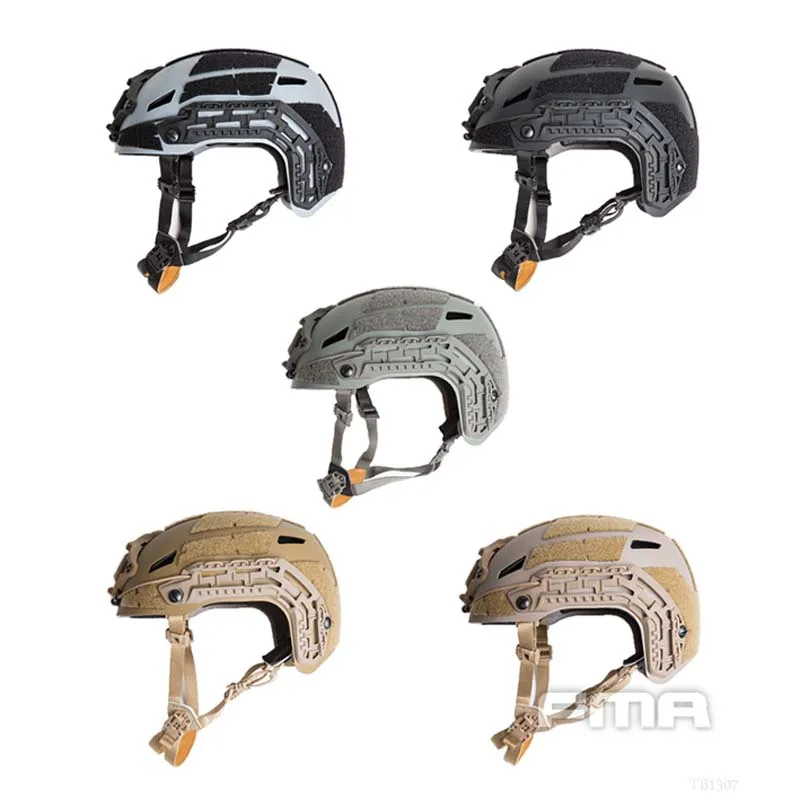 

FMA NEW Tactical Airsoft Caiman Ballistic Helmet Space Grey Outdoor Mountaineering Helmet TB1307