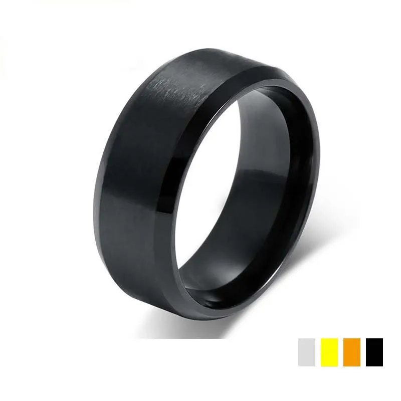 Мужское кольцо из титановой стали серебро розовое золото|ring wedding|wedding bandfashion rings |