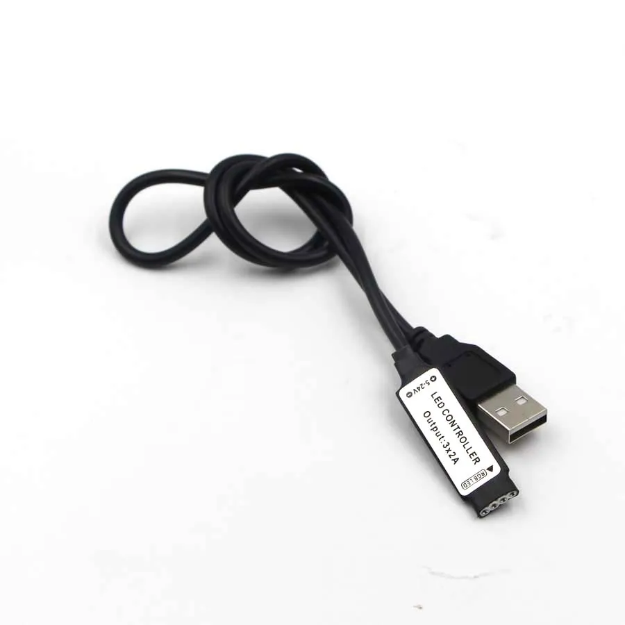 Беспроводной мини пульт дистанционного управления 5 В USB RGB LED контроллер 17key RF для