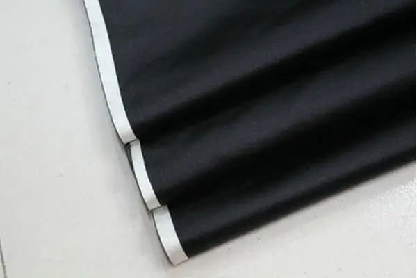 NO8 black CF56 1 ярд сплошной шелковой ткани парча жаккардовая ткань свадебная декоративная Праздничная Ткань для шитья DIY шарф ручной вязки или платья - Цвет: NO8 black