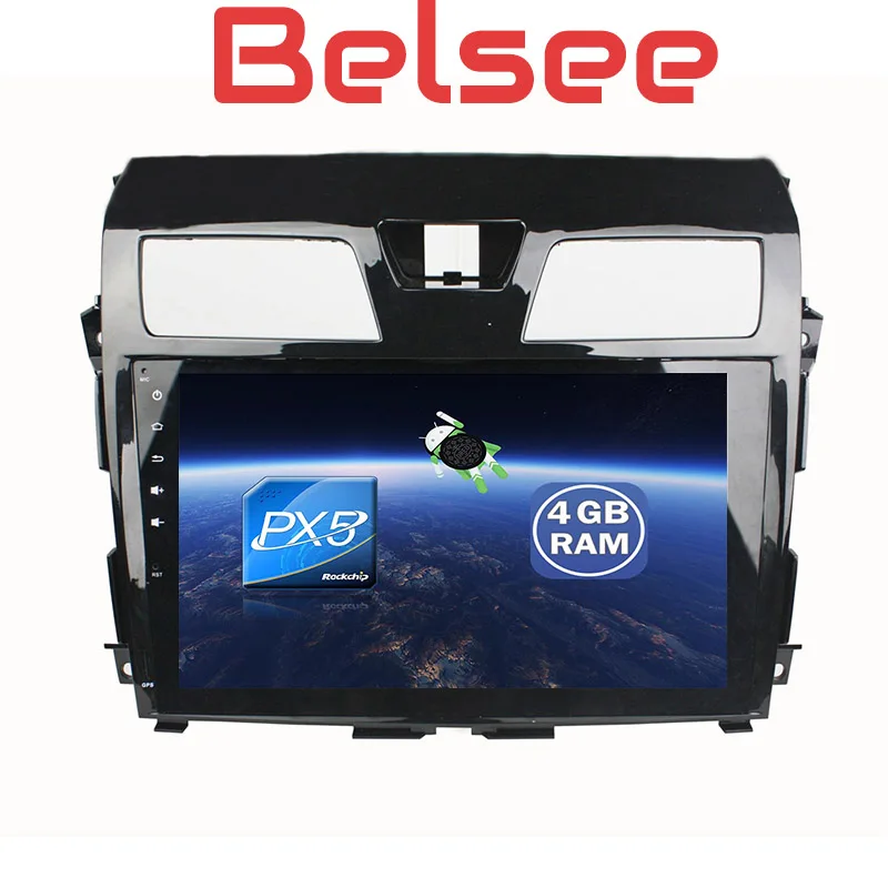 Belsee для Nissan Altima Teana PX5 Восьмиядерный стерео Android 8 0 автомобильное радио GPS
