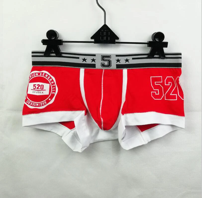 Дышащие хлопковые мужские боксеры нижнее белье с четырьмя углами 2019 для мужчин