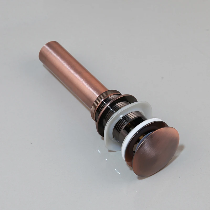 KEMAIDI Pop Up Drain Antique Copper sink Accessories without Overflow Sink Shower Waste Bounce | Обустройство дома