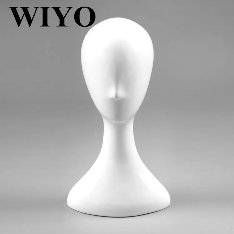 Индивидуальная модная Реалистичная Стекловолоконная голова манекена для женщин