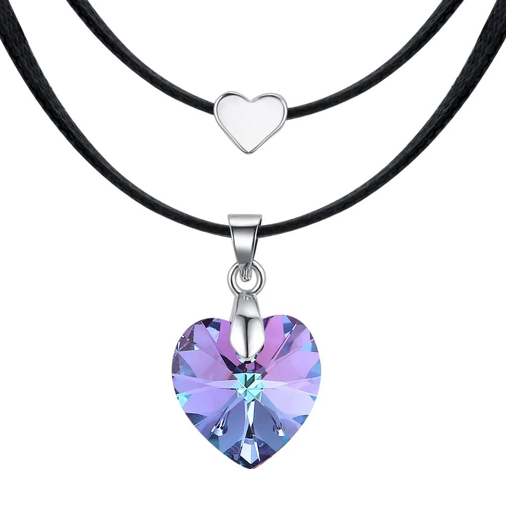 BAFFIN сердце с украшением в виде кристаллов от Swarovski модные ожерелья Чокеры для