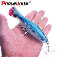 1pcs big game popper fishing lures 12cm 41g saltwater sea fishing lure wobblers lure artificial plastic bait isca pesca tackle