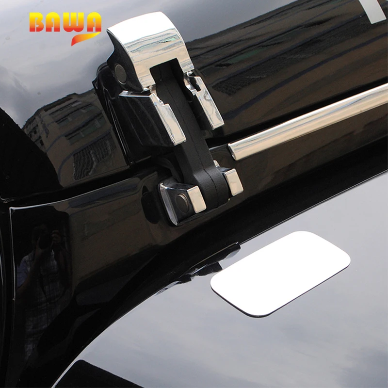 BAWA замок капот набор с ключом для Jeep Wrangler JK JL 2007- крышка двигателя аксессуары для Jeep Wrangler jk jl