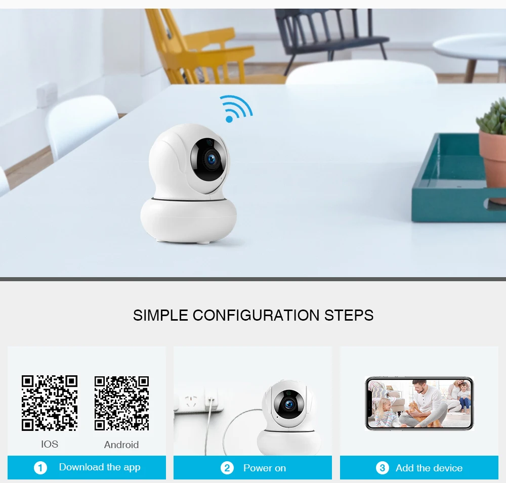 FREDI 4X Zoomable ip-камера 1080P камера наблюдения с автоматическим отслеживанием домашняя камера безопасности беспроводная сеть WiFi PTZ CCTV камера