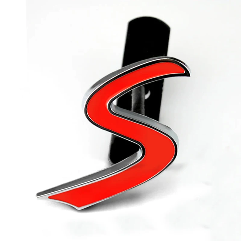 100 шт. красные металлические автомобильные Значки-эмблемы 70x35 мм |