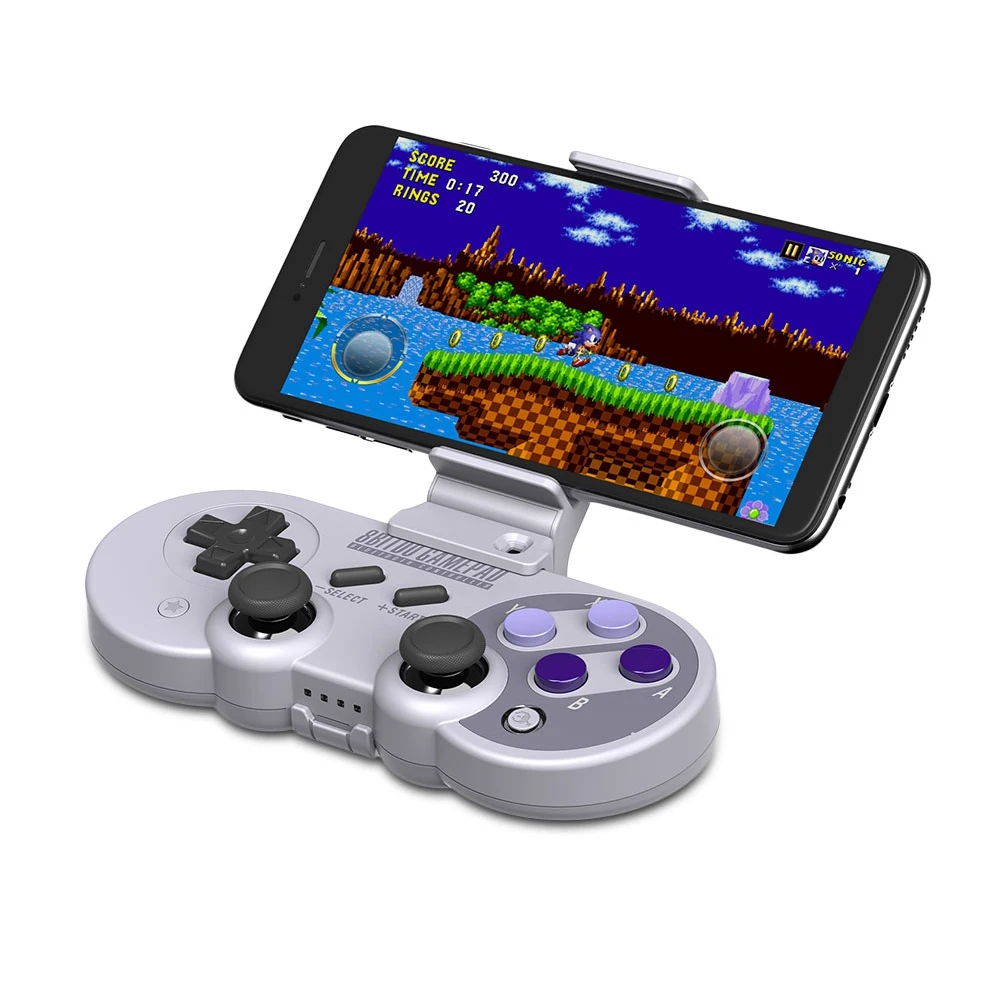 Original 8Bitdo 87AC Smartphone Clip Stand for SN30 Pro and SF30 Bluetooth Gamepad | Электроника