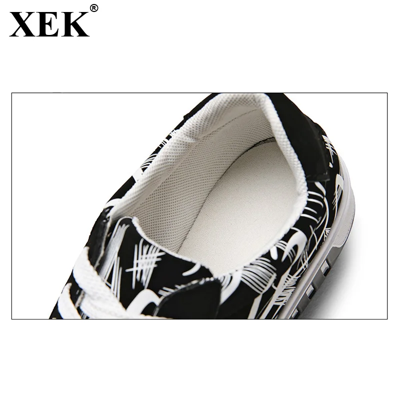 XEK 2018 Summer New Arrival Fashion Men Canvas Shoes Men's Casual Man Trend Wild Low Tide Spring Flats JH182 | Обувь