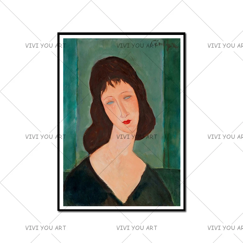 Modigliani современная Женская Картина на холсте Ручная работа настенные