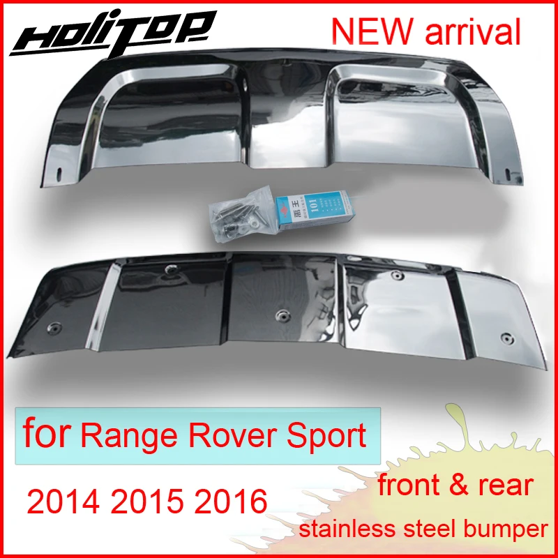 Противоскользящая пластина из нержавеющей стали для Range Rover Sport 2014 2015 2016 защита