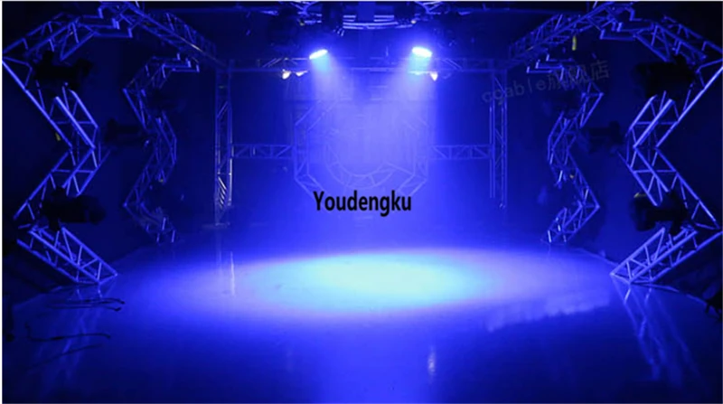 Оптовая продажа 6 шт. клубный светильник вращающаяся головка rgbw led zoom 36x10 Вт 4в1