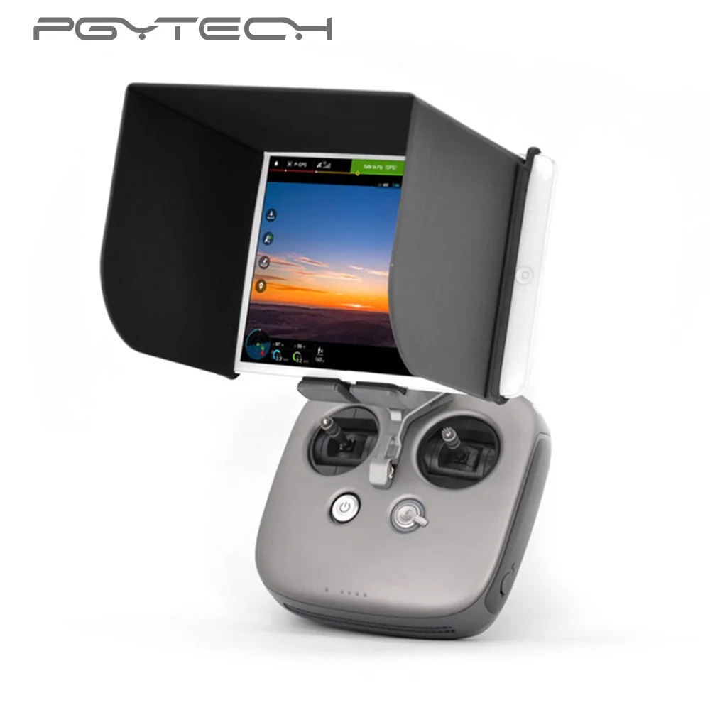 PGYTECH для DJI Мавик Pro Джи Осмо Phantom 4/3 удаленных Управление Зонт Гуд Лер монитор
