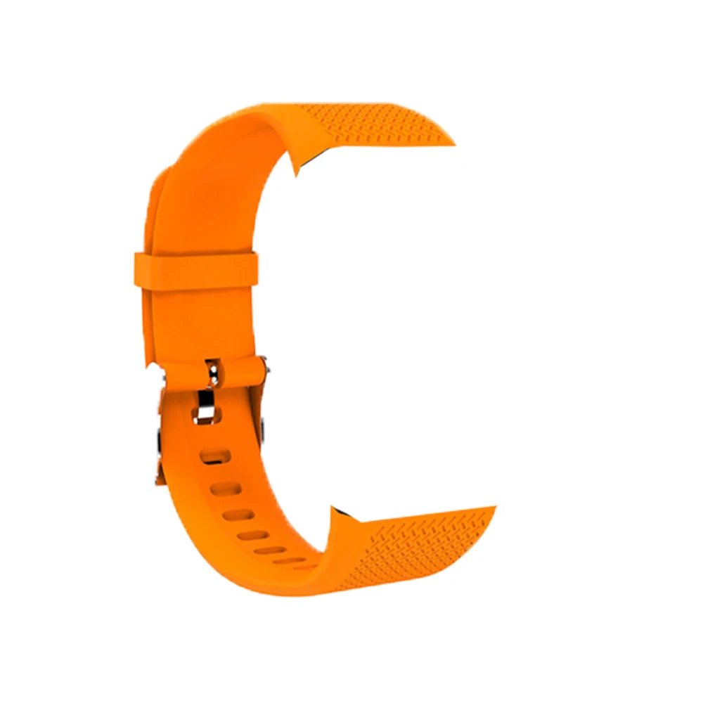 orange Силиконовый ремешок для смарт-браслета QW18, аксессуары для умных часов, ремешок для мужчин, сменный ремешок - Цвет: orange