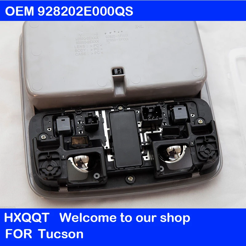 OEM 928202E000QS карта лампа накладная консоль люка 2005-2009 для HYUNDAI Tucson накладная консоль номер лампа с Люком наклона