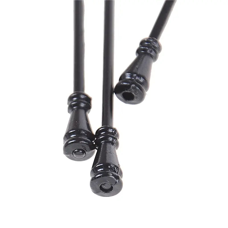 3 шт. металлические фонари для двора модель улиц лампа моделирования