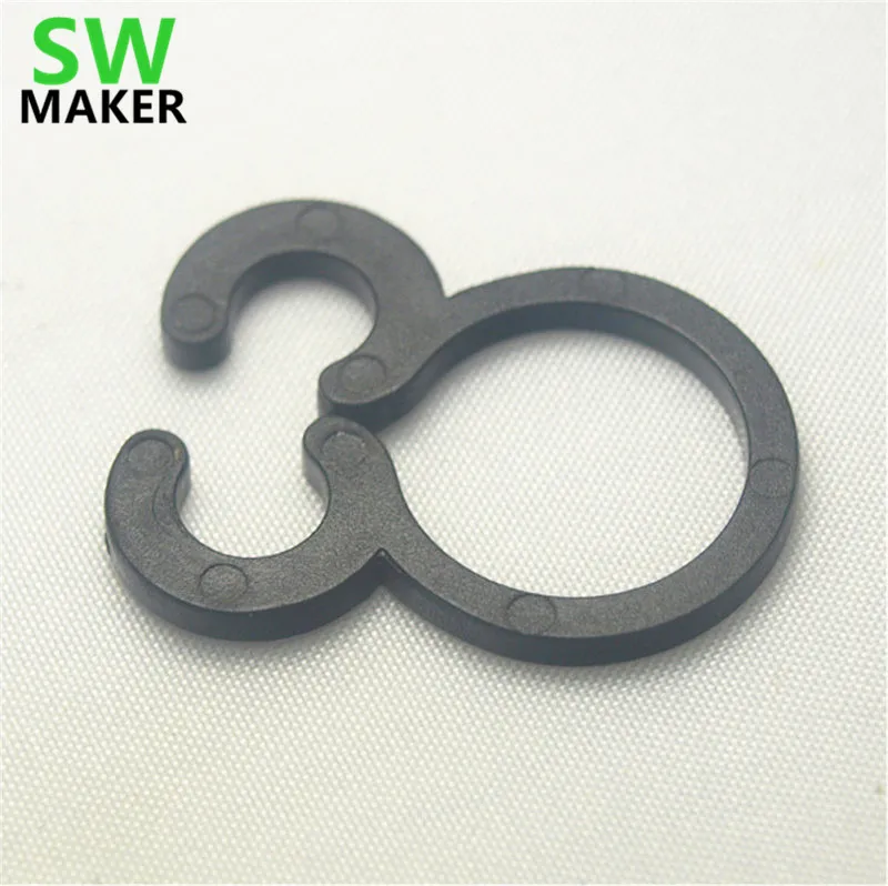 

10pcs 1281 Braided Sleeve Clip for Ultmaker 2 /UM2 Extended bowden tube print cable