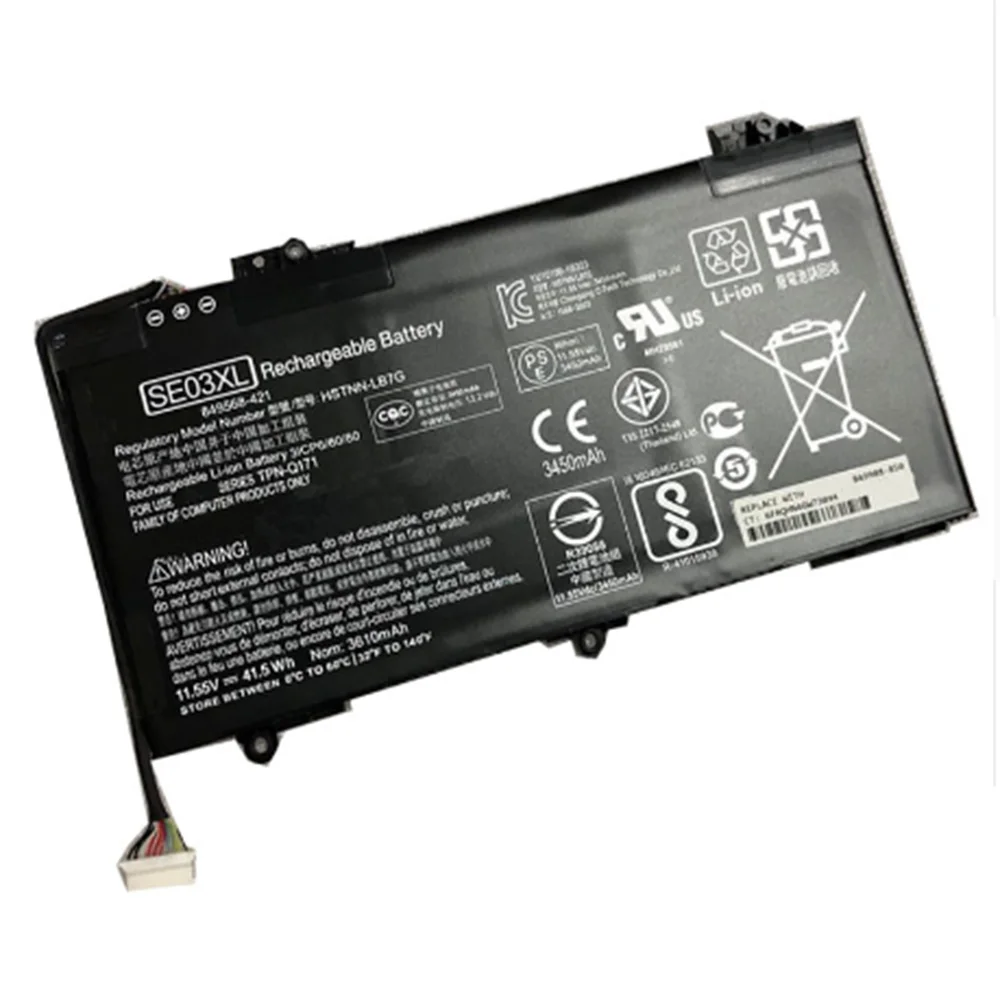 11 55 в 849568 Втч SE03XL оригинальный смартфон для ноутбука HP Pavilion PC 14 дюймов 541-849908 850- |