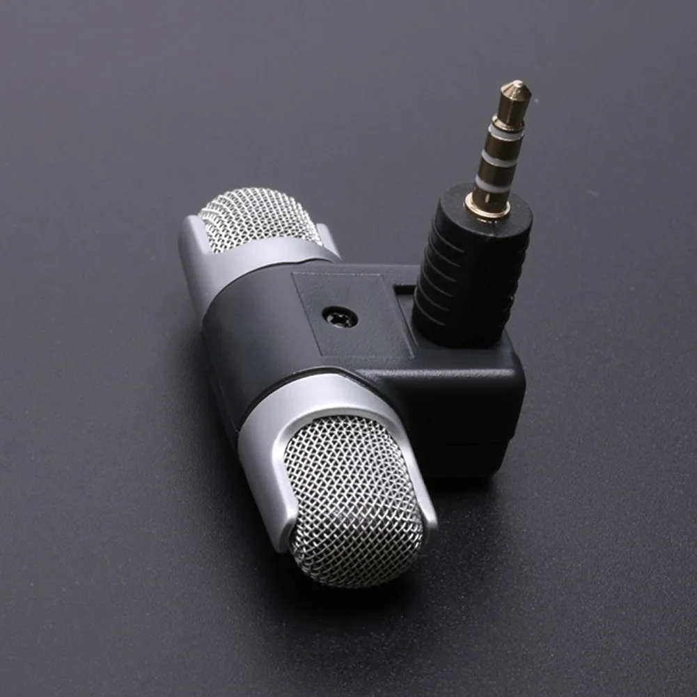 Jack Microphone Stereo Mic For Recording Mobile Phone Mini 3.5mm Studio Interview smartphone | Электроника