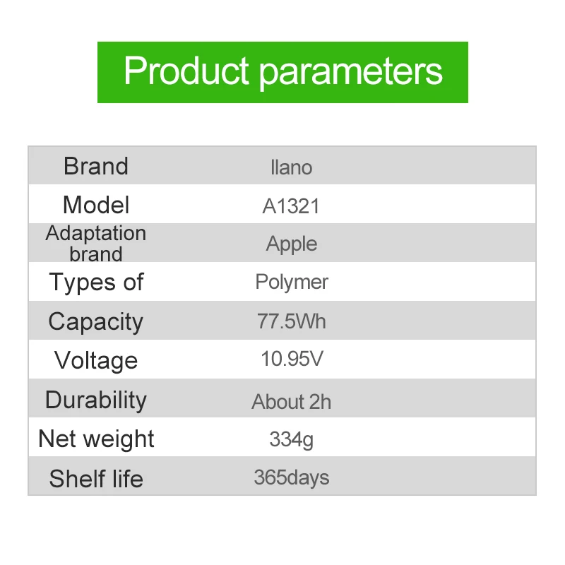LLANO A1321 Аккумулятор для ноутбука APPLE MacBookAir A1286 MC372 MB985 MB986 MacBook Pro 13 3 дюйма 5700