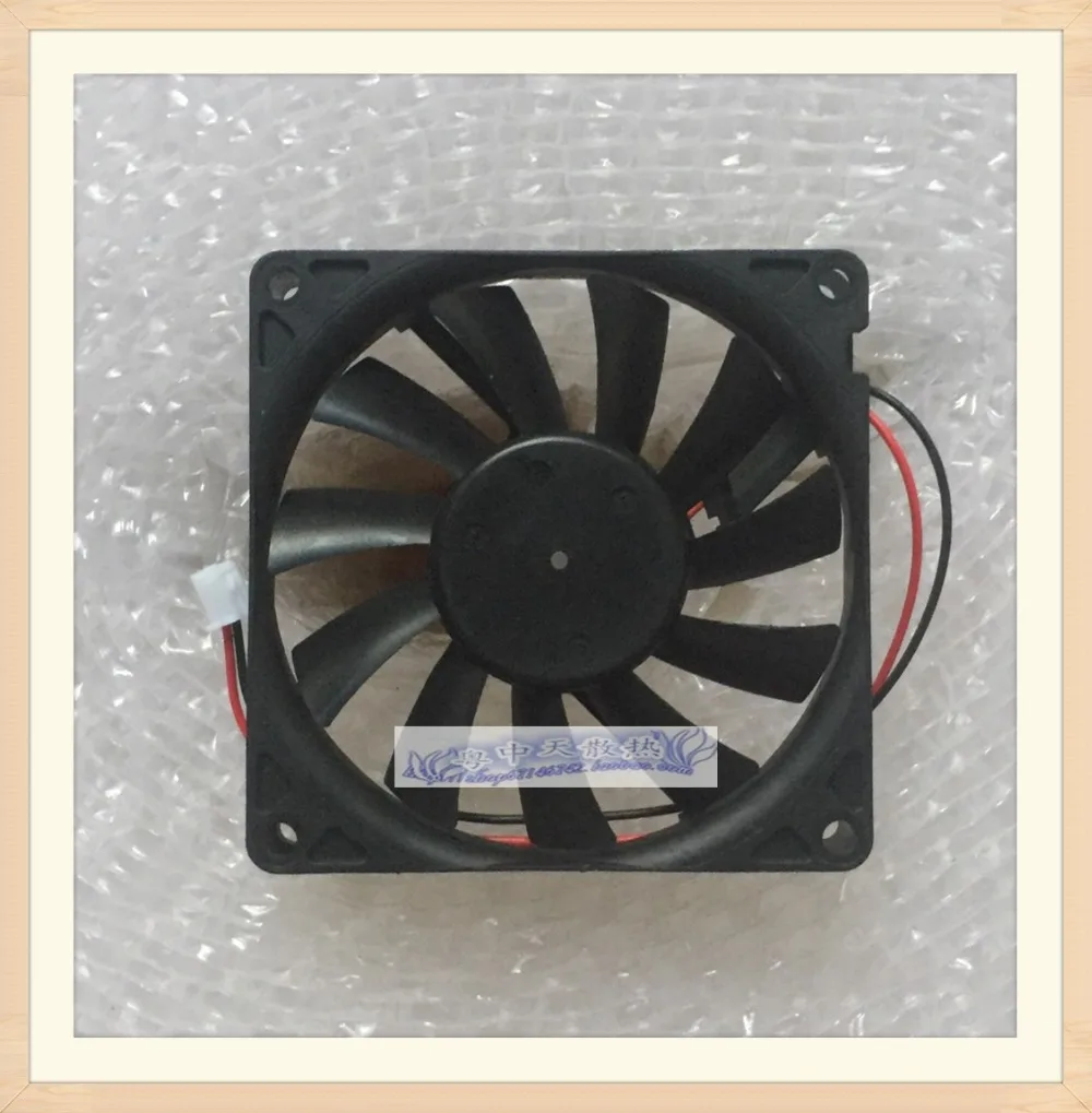 

New nidec 8015 8cm 2 wire H35731-55MEI 80*80*15MM ultra-thin silent chassis fan